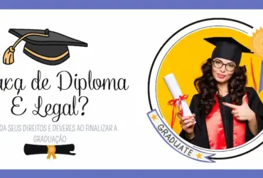 Taxa de Diploma é Legal? Entenda Seus Direitos e Deveres ao Finalizar a Graduação 18 Caneca panoramica moderna formatura com foto azul e branco
