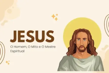 Quem Foi Jesus: O Homem, O Mito e O Mestre Espiritual 24 Beige And Brown Illustrated Inspiring Faith Message Jesus Presentation