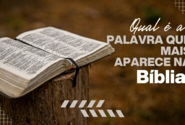 A palavra mais repetida na Bíblia: um segredo poderoso escondido nas escrituras 24 Beige and Brown Typographic Bible Study YouTube Thumbnail