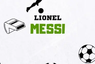 Messi: O Gênio da Bola que Revolucionou o Futebol Mundial 3 Convite aniversario futebol ilustracao moderno verde branco