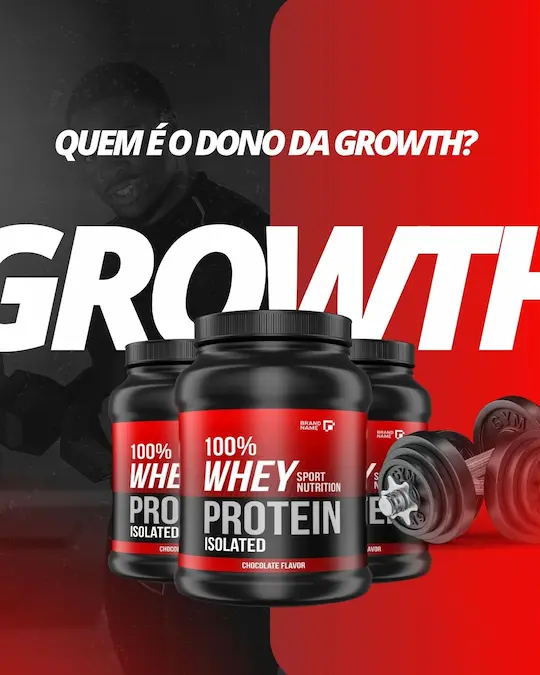 Leve 3 Pague 2 Whey Protein Regiao Loja De Suplementos Moderno Preto Vermelho E Branco Post Para Instagram